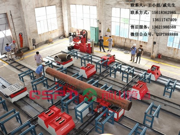 固定车间式管道预制生产线