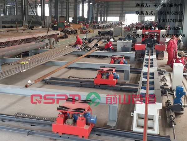 固定车间式管道预制生产线