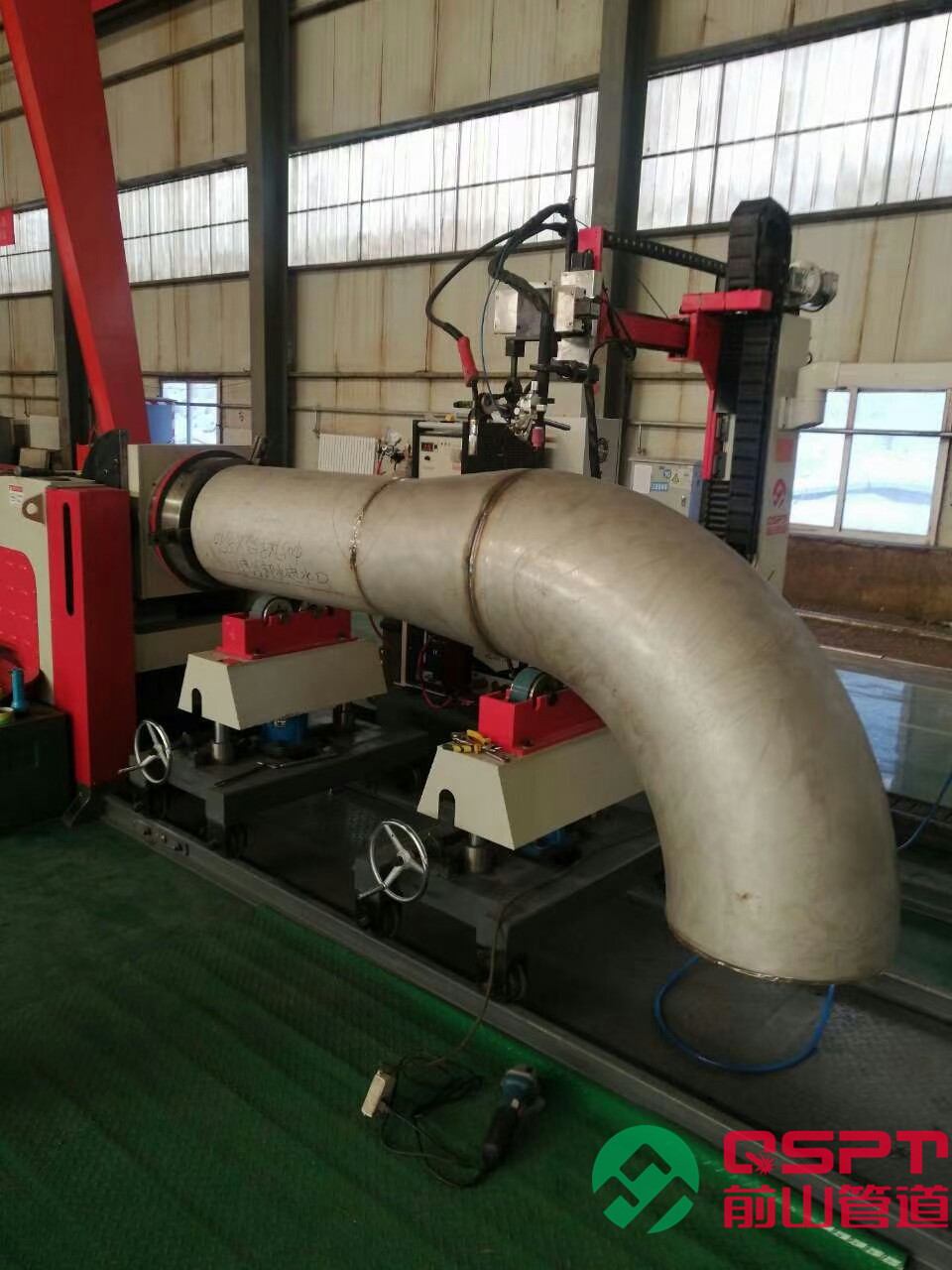 中国水利水电丰宁机电安装项目管道预制化工厂